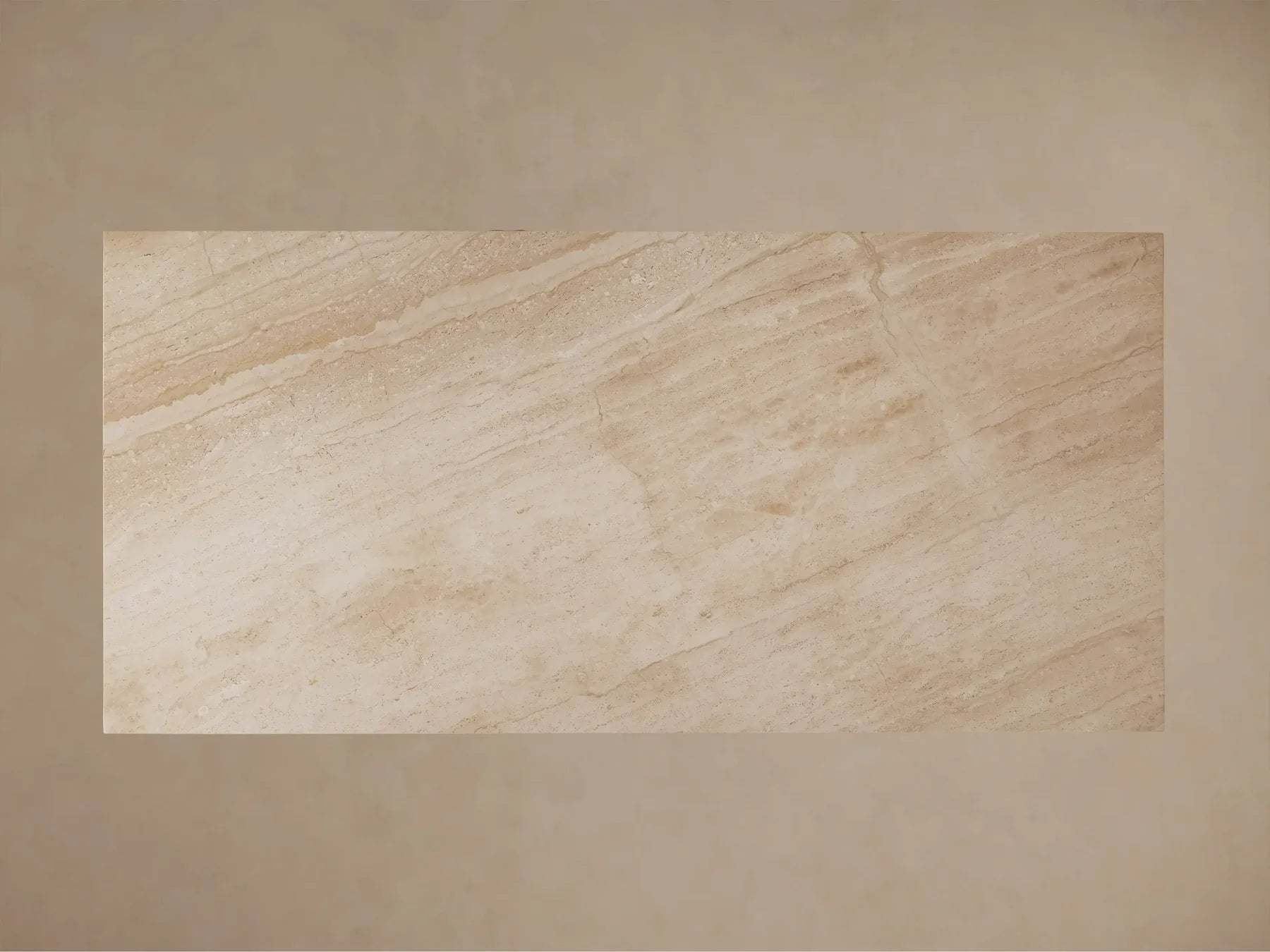 Ilaria Dining Table Beige Coralle Marble Pedestal Artisanal Dining