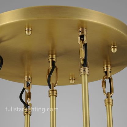Raindrop Round Chandelier 5 Lights 14"D-Fullstarlighting