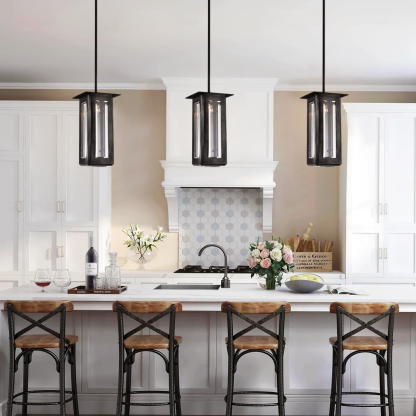 Kalo Rectangle Pendant Light-Fullstarlighting