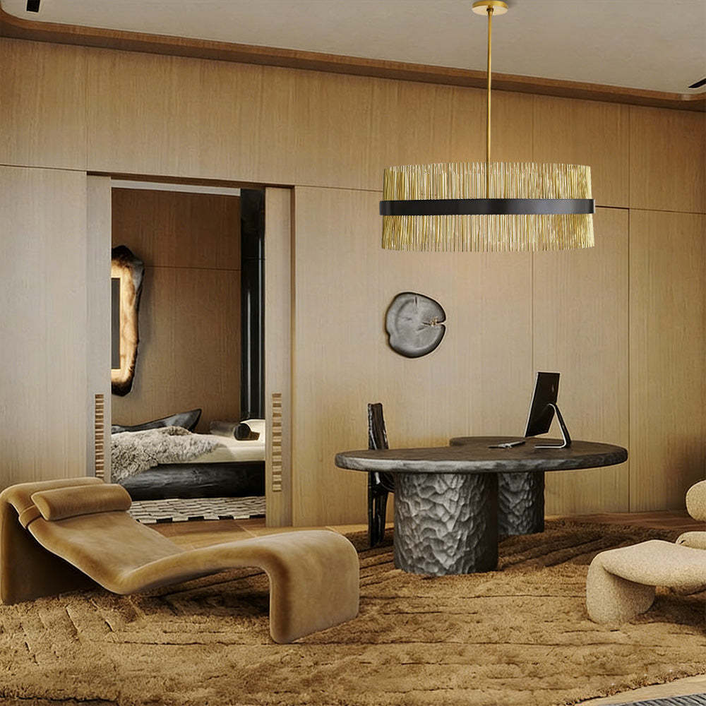 Hozier Brass Chandelier