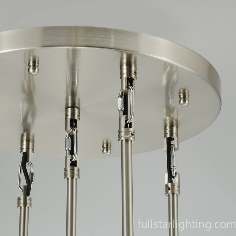Raindrop Round Chandelier 5 Lights 14"D-Fullstarlighting