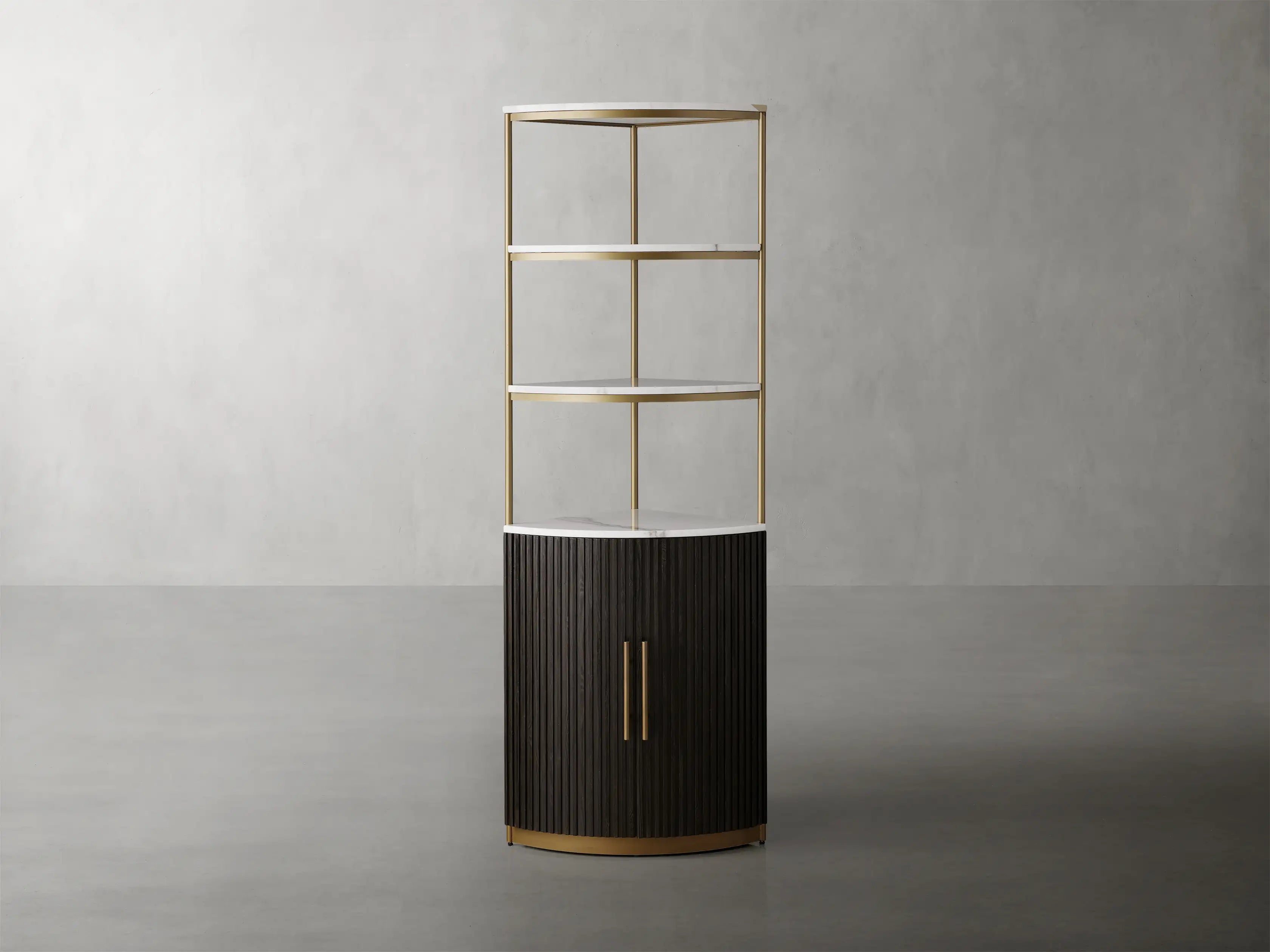 Fanny Corner Cabinet-Fullstarlighting