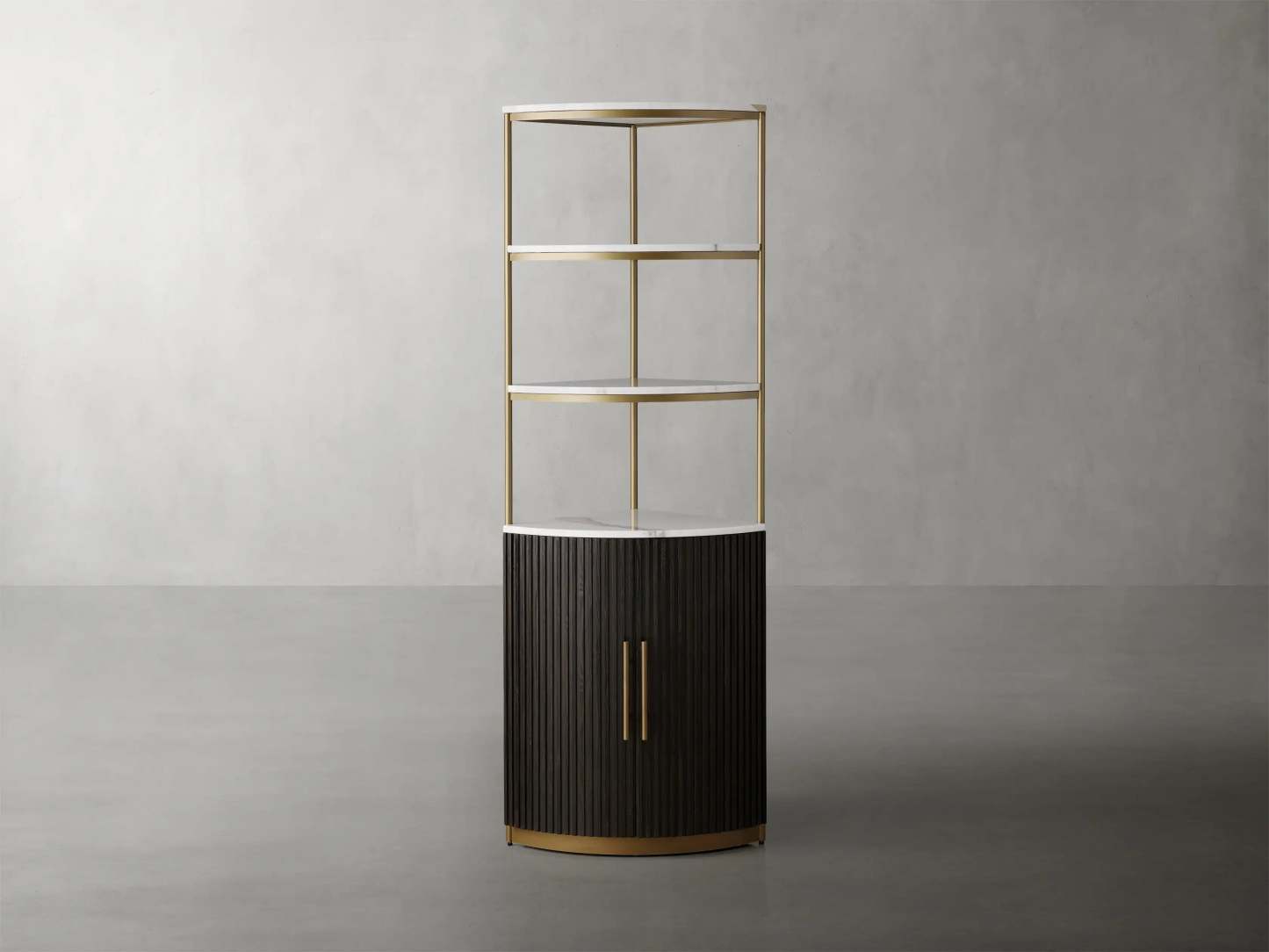 Fanny Corner Cabinet-Fullstarlighting