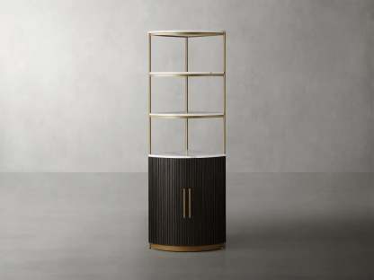 Fanny Corner Cabinet-Fullstarlighting