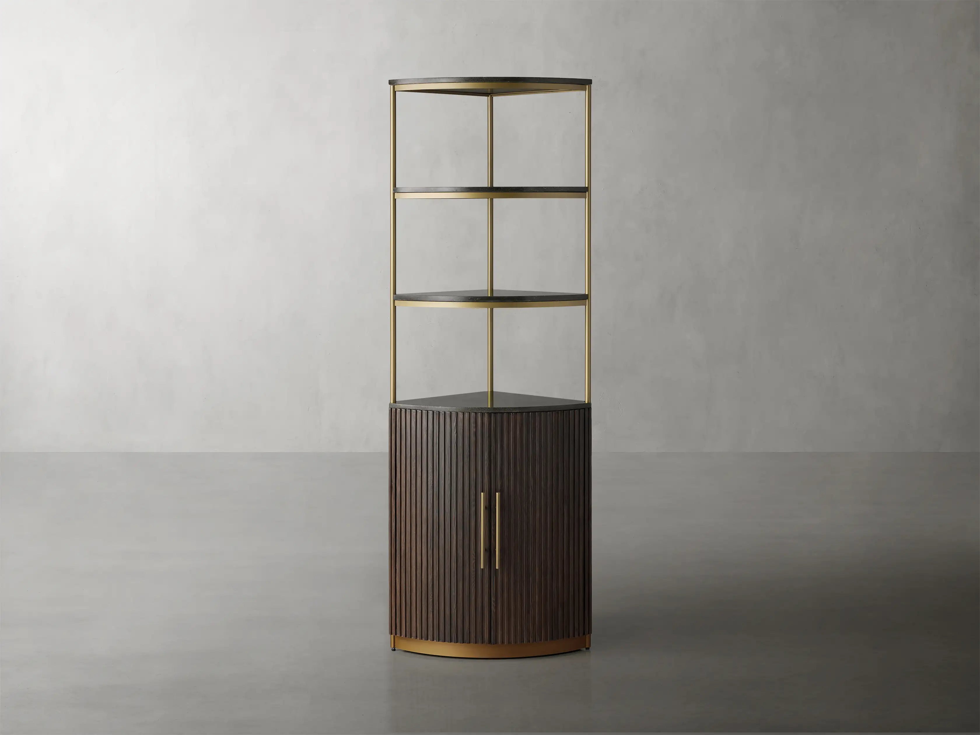 Fanny Corner Cabinet-Fullstarlighting