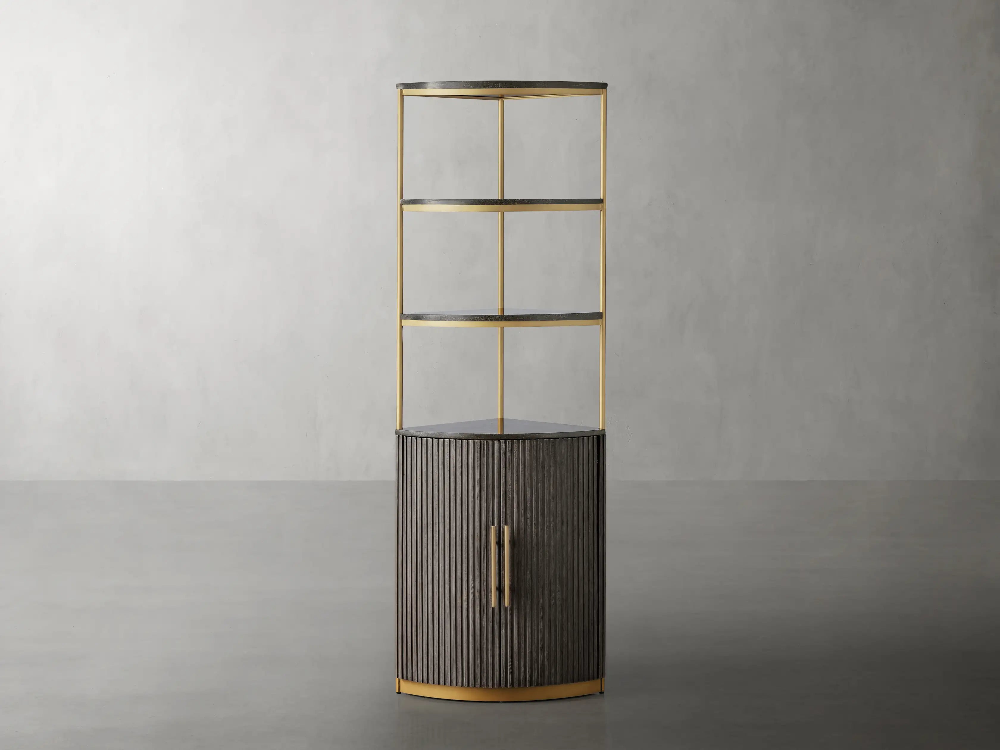 Fanny Corner Cabinet-Fullstarlighting