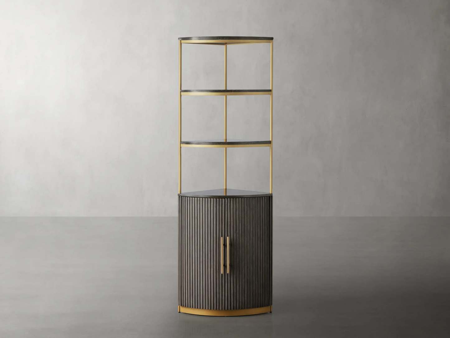 Fanny Corner Cabinet-Fullstarlighting