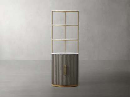 Fanny Corner Cabinet-Fullstarlighting