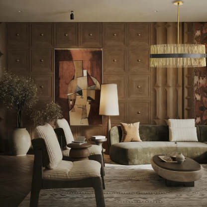 Hozier Brass Chandelier