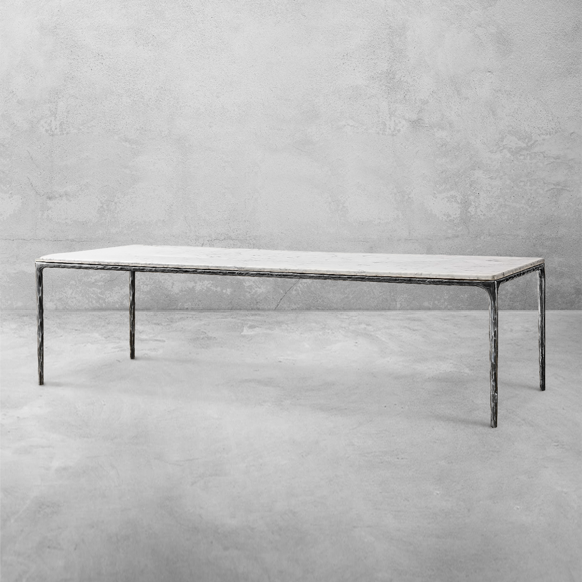 Thaddeus Marble Rectangular Dining Table-Fullstarlighting