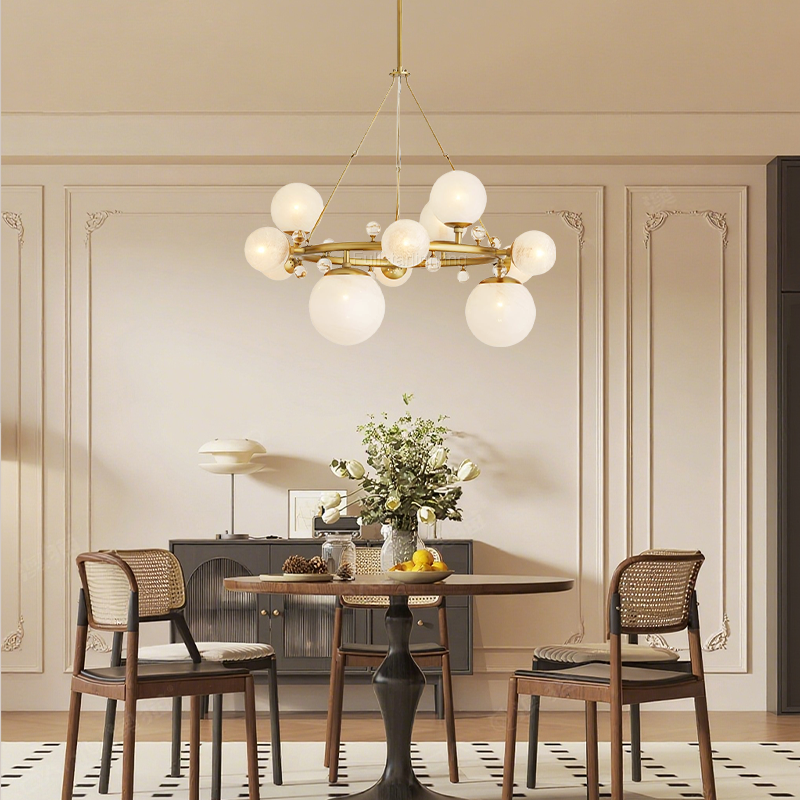 Troolm Round Chandelier-Fullstarlighting