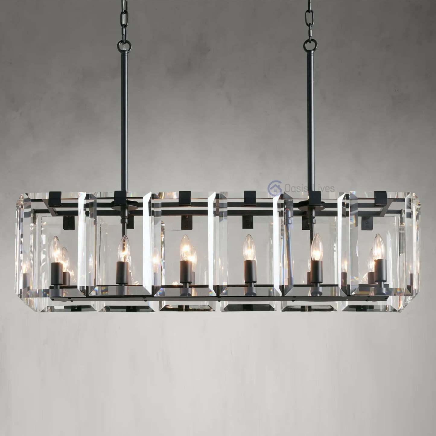 Morden Amaya Rectangular Chandelier