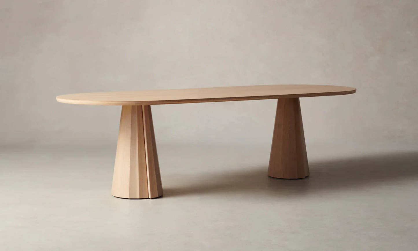 Brank Oval Dining Table-Fullstarlighting