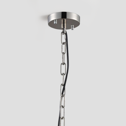 1920s Olion Crystal Round Pendant-Fullstarlighting