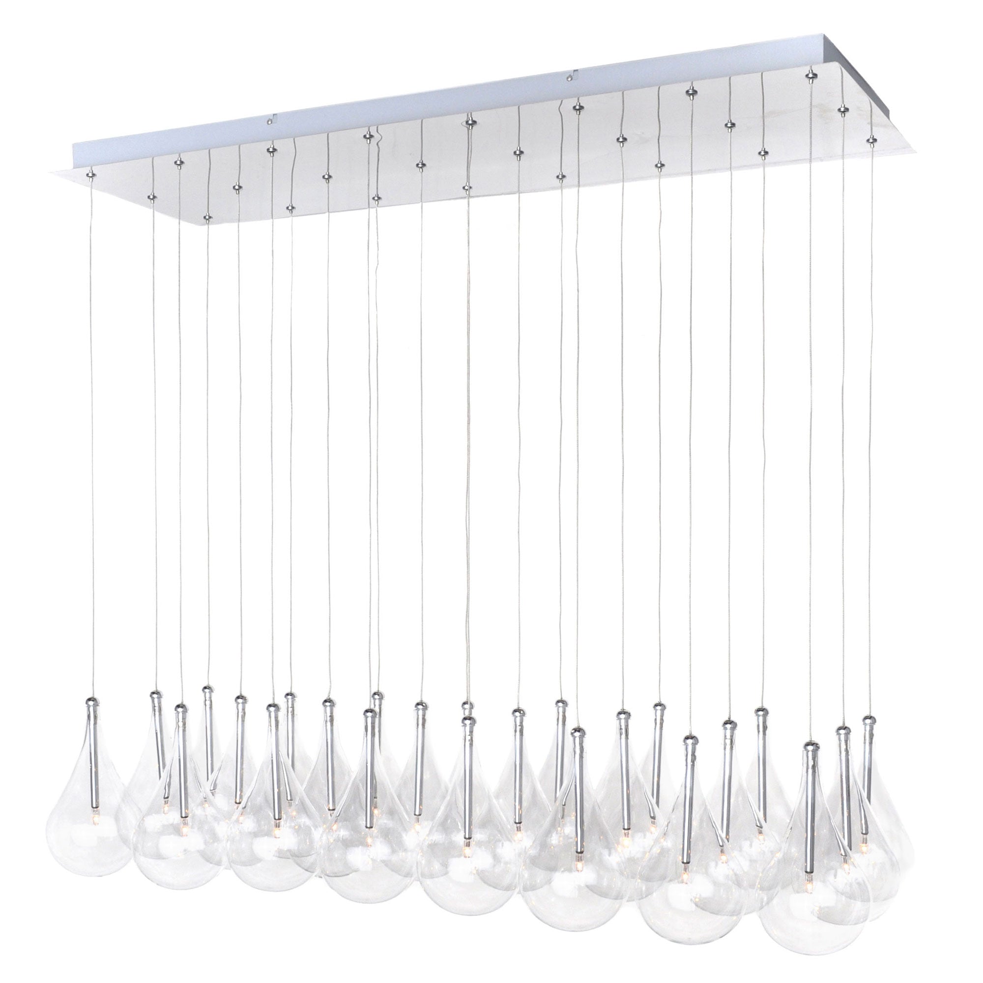 Larmes 24 Light Linear Suspension-Fullstarlighting