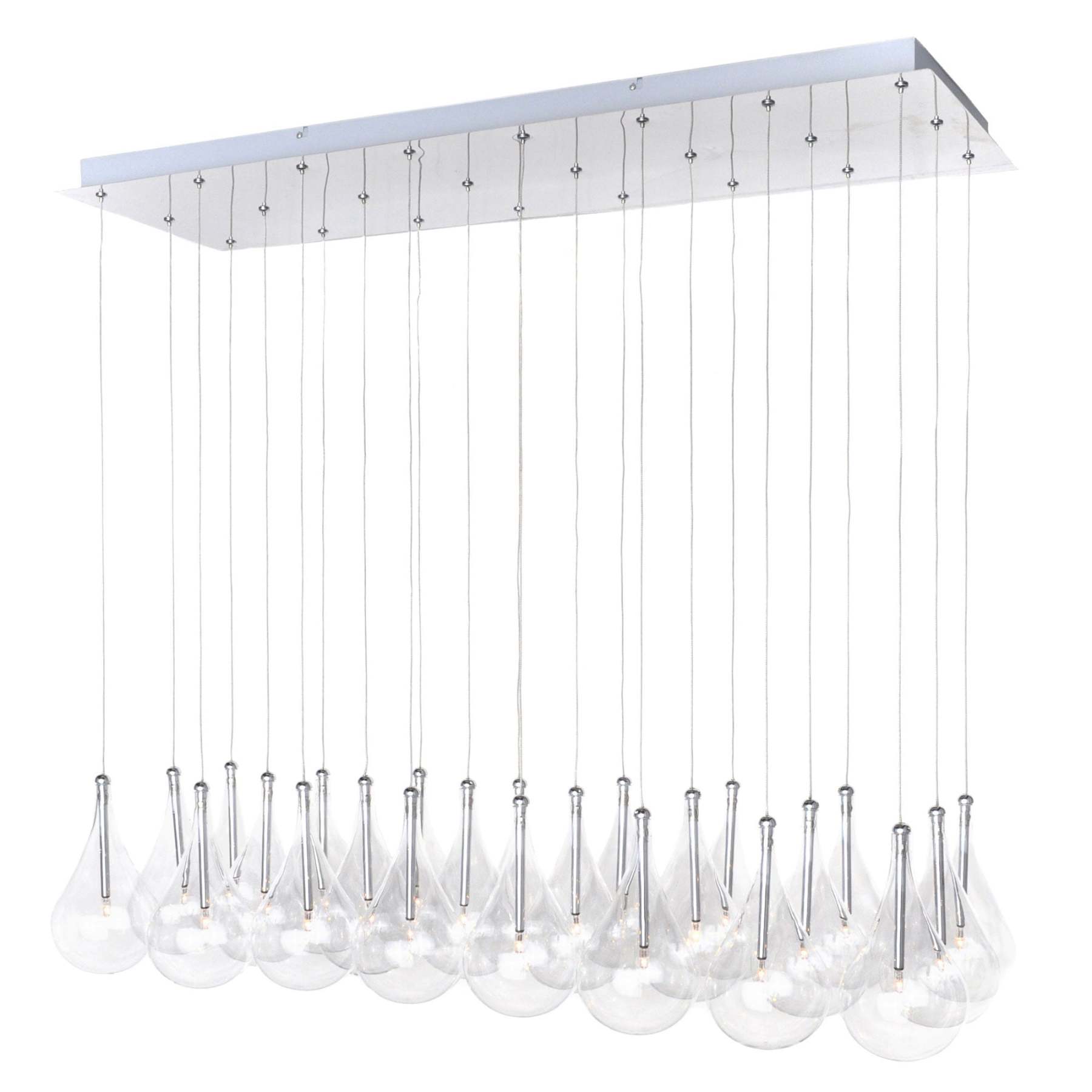 Larmes 24 Light Linear Suspension-Fullstarlighting