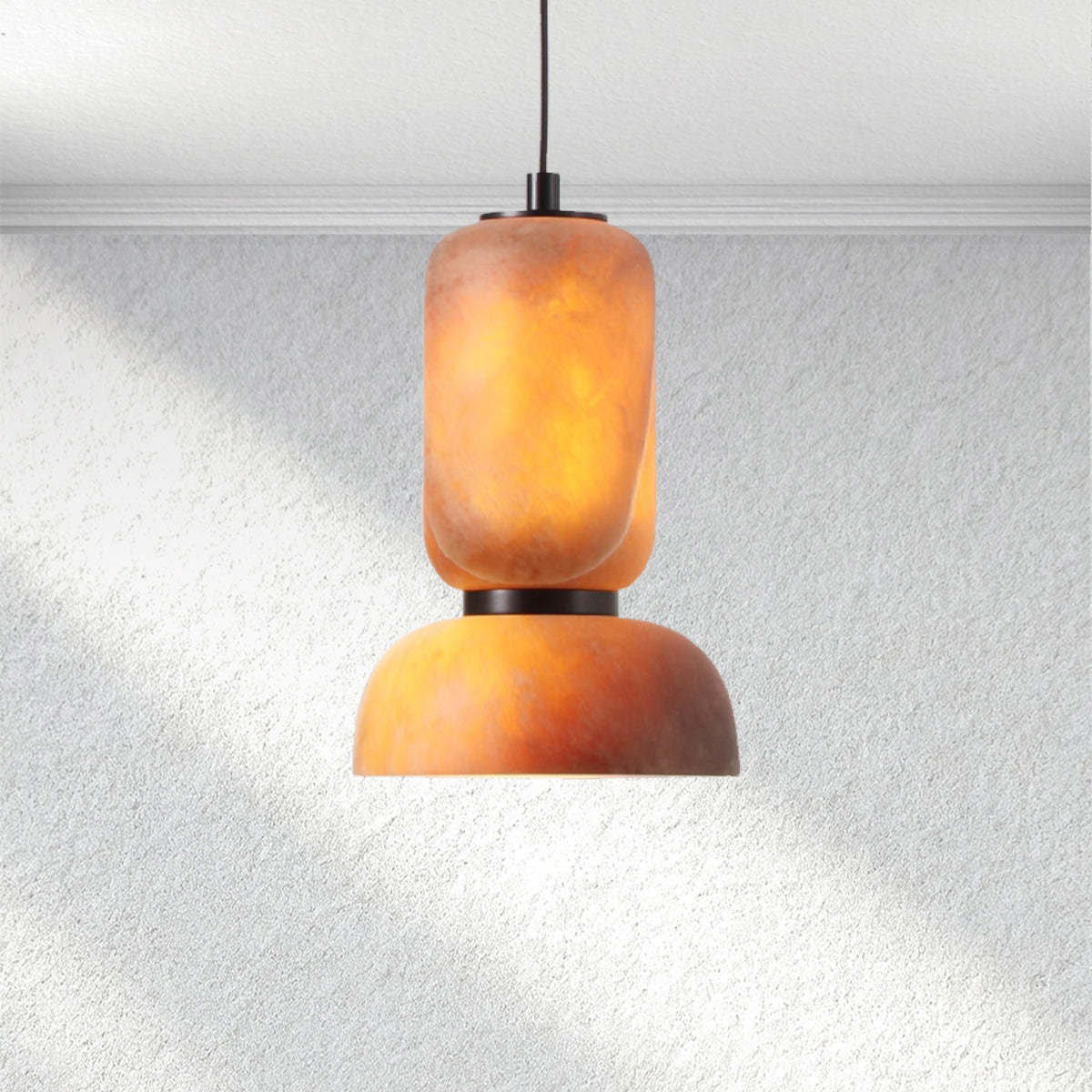 Carey Eterna Vertical Alabaster Pendant
