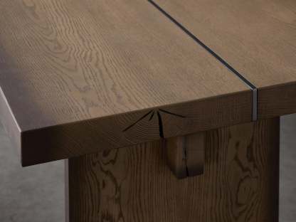 Mihaela 120 Dining Table in Chestnut