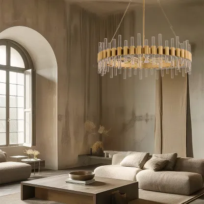 Haslklell Chandelier-Fullstarlighting