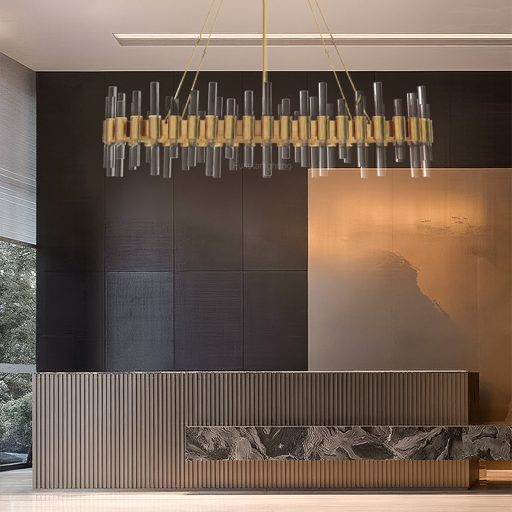 Haskllell Oval Chandelier