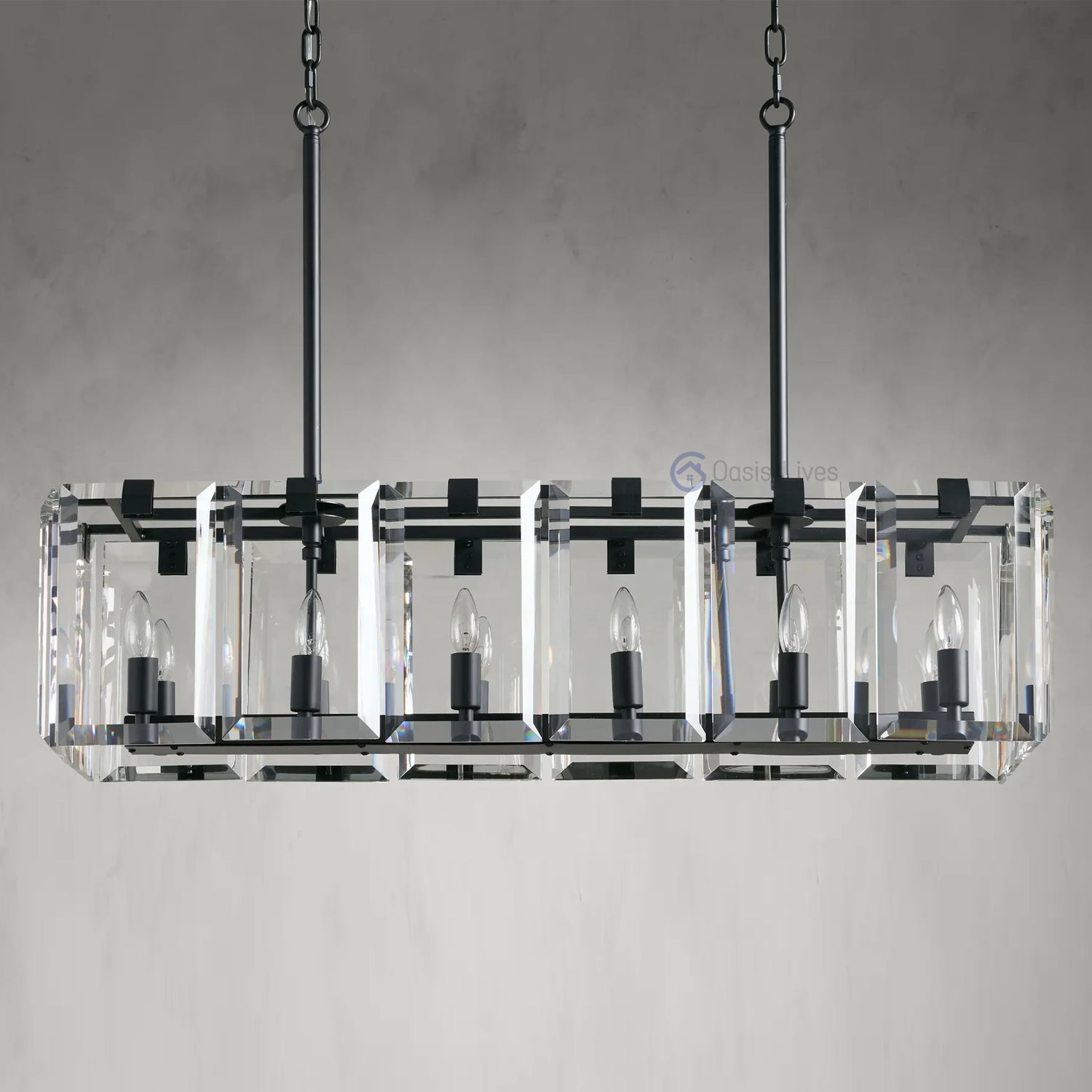 Morden Amaya Rectangular Chandelier