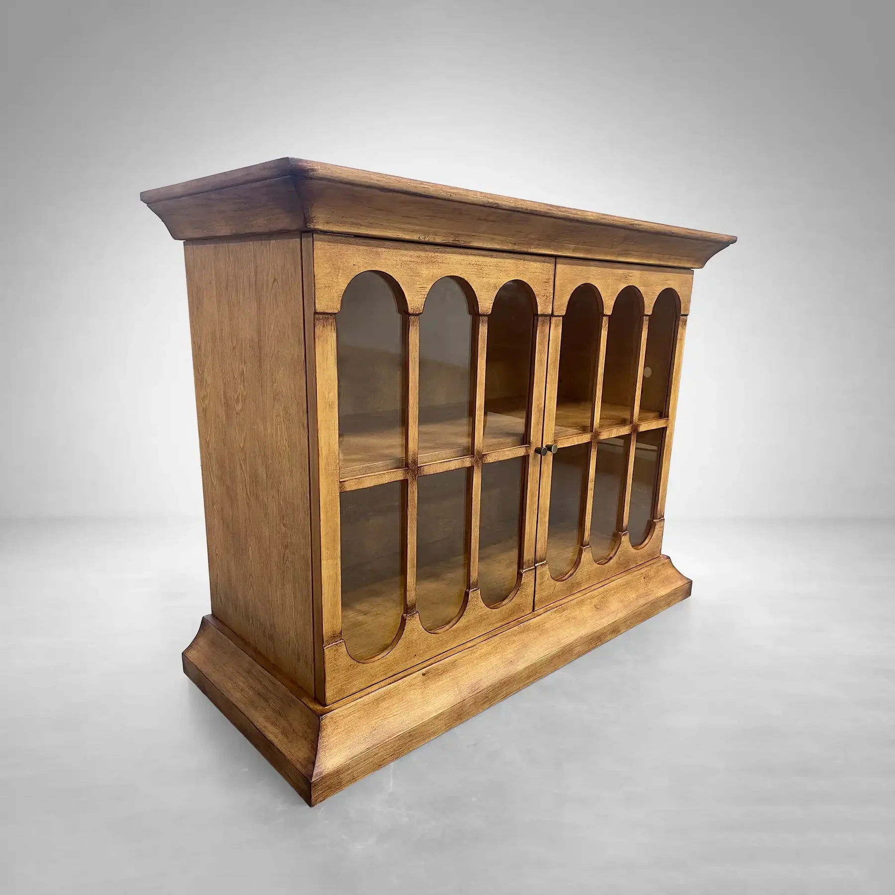 Merritt Low Dining Buffet Cabinet Solid Pine Sideboard-Fullstarlighting