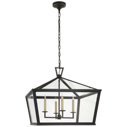 Grosvenor Medium Wide Hanging Lantern Pendant Outdoor-Fullstarlighting
