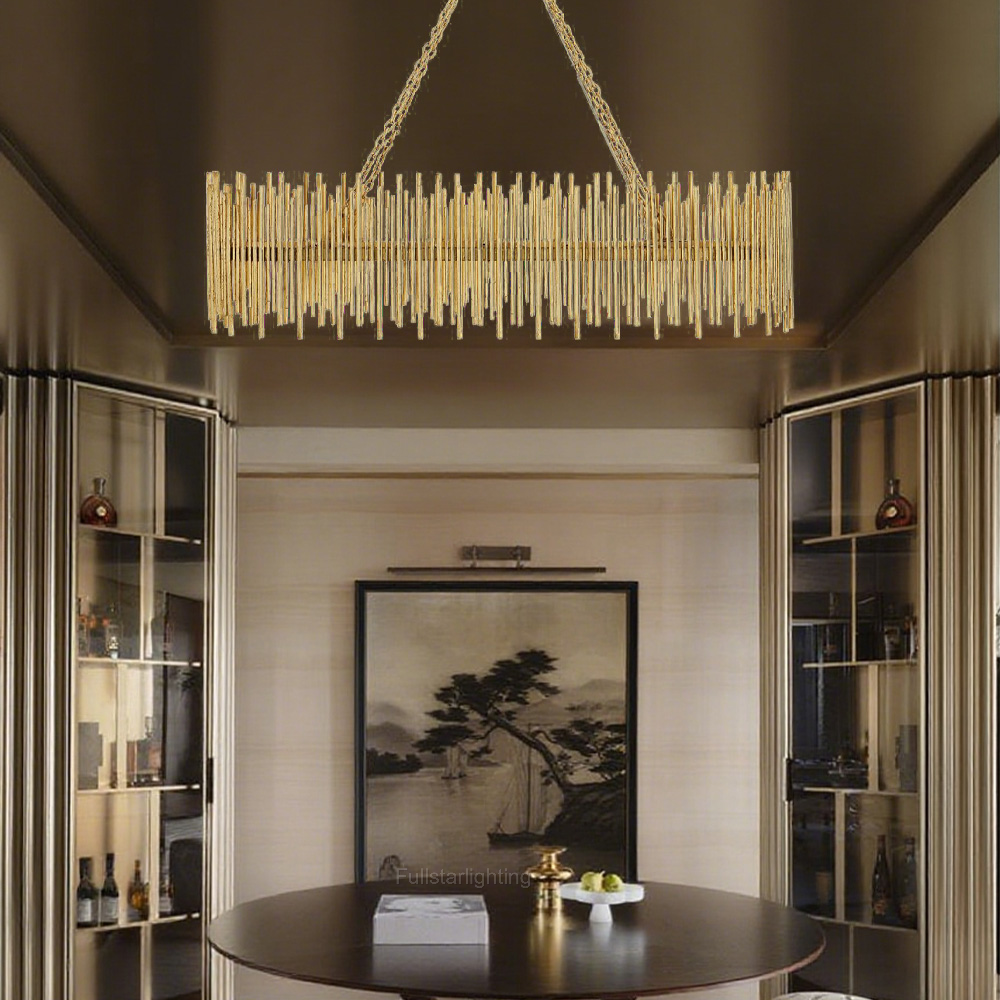 Preslcatt Oval Chandelier-Fullstarlighting