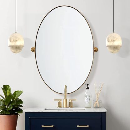 Capsule/Bilayer/Raindrop Type Alabaster Marble Modern Pendant for All Scene-Fullstarlighting