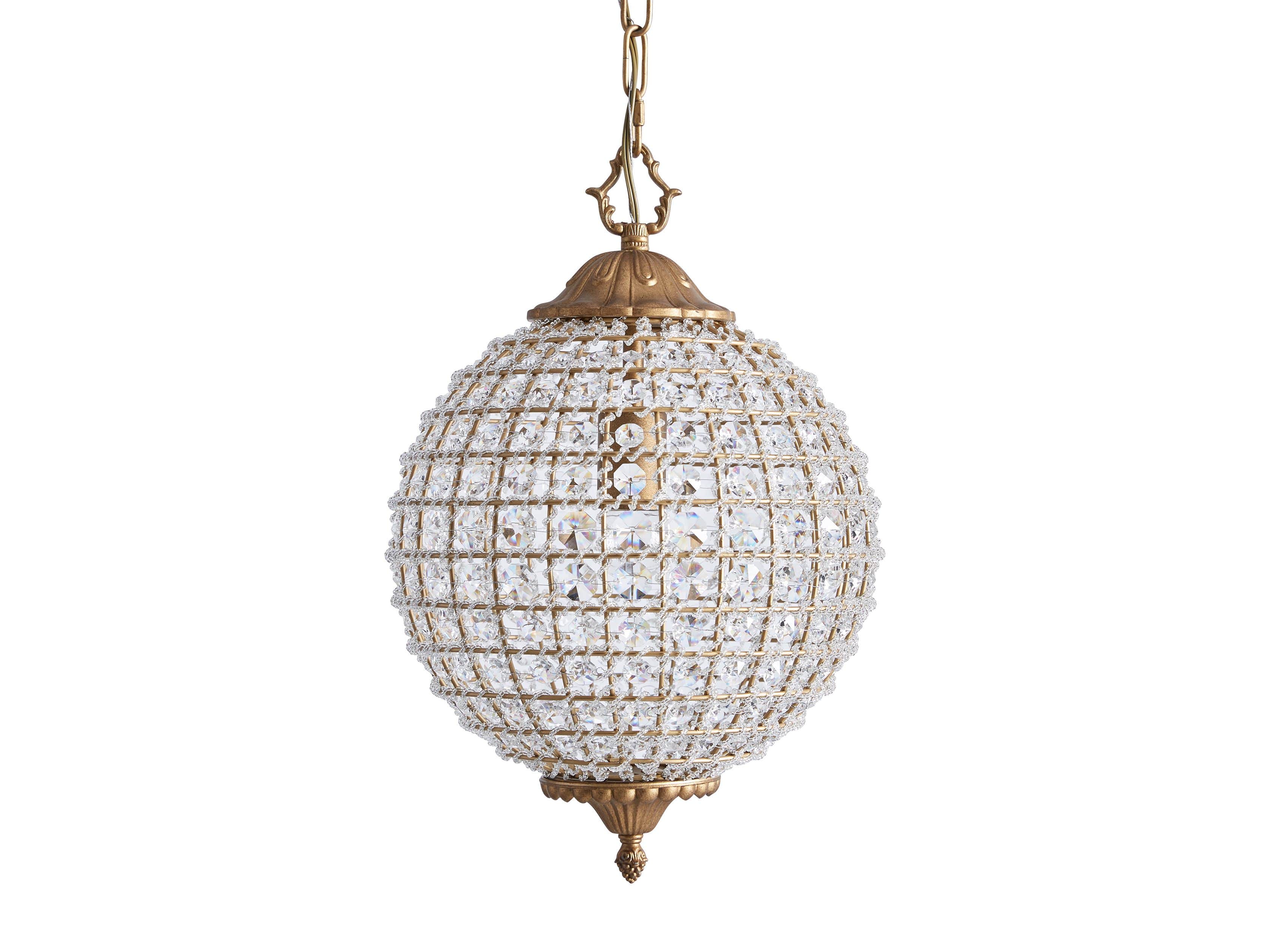 Poppy Round Chandelier-Fullstarlighting