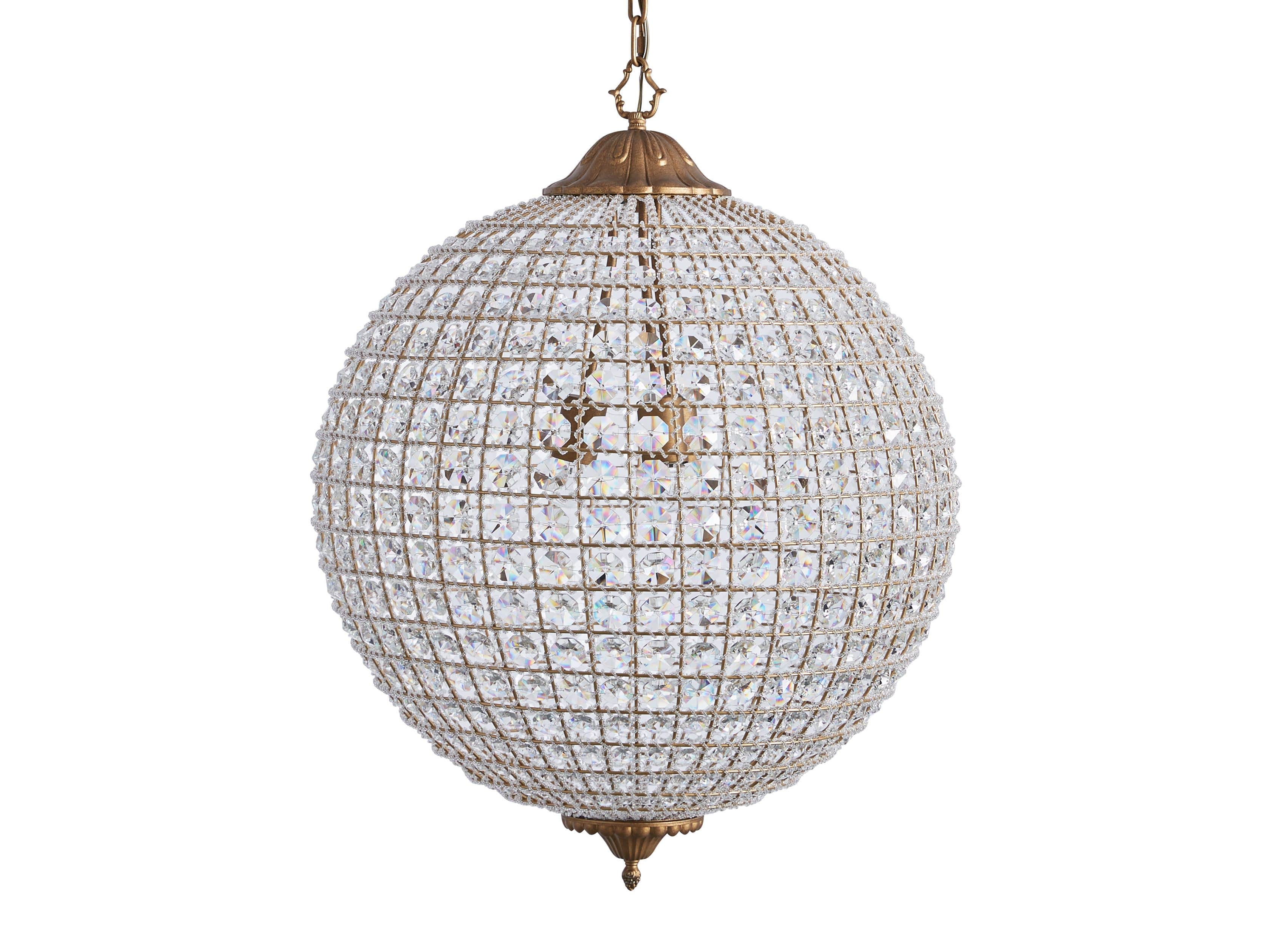 Poppy Round Chandelier-Fullstarlighting