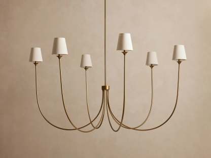 Saige Round Chandelier-Fullstarlighting