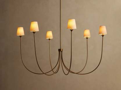 Saige Round Chandelier-Fullstarlighting