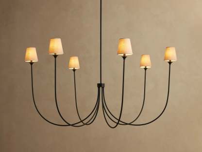 Saige Round Chandelier-Fullstarlighting