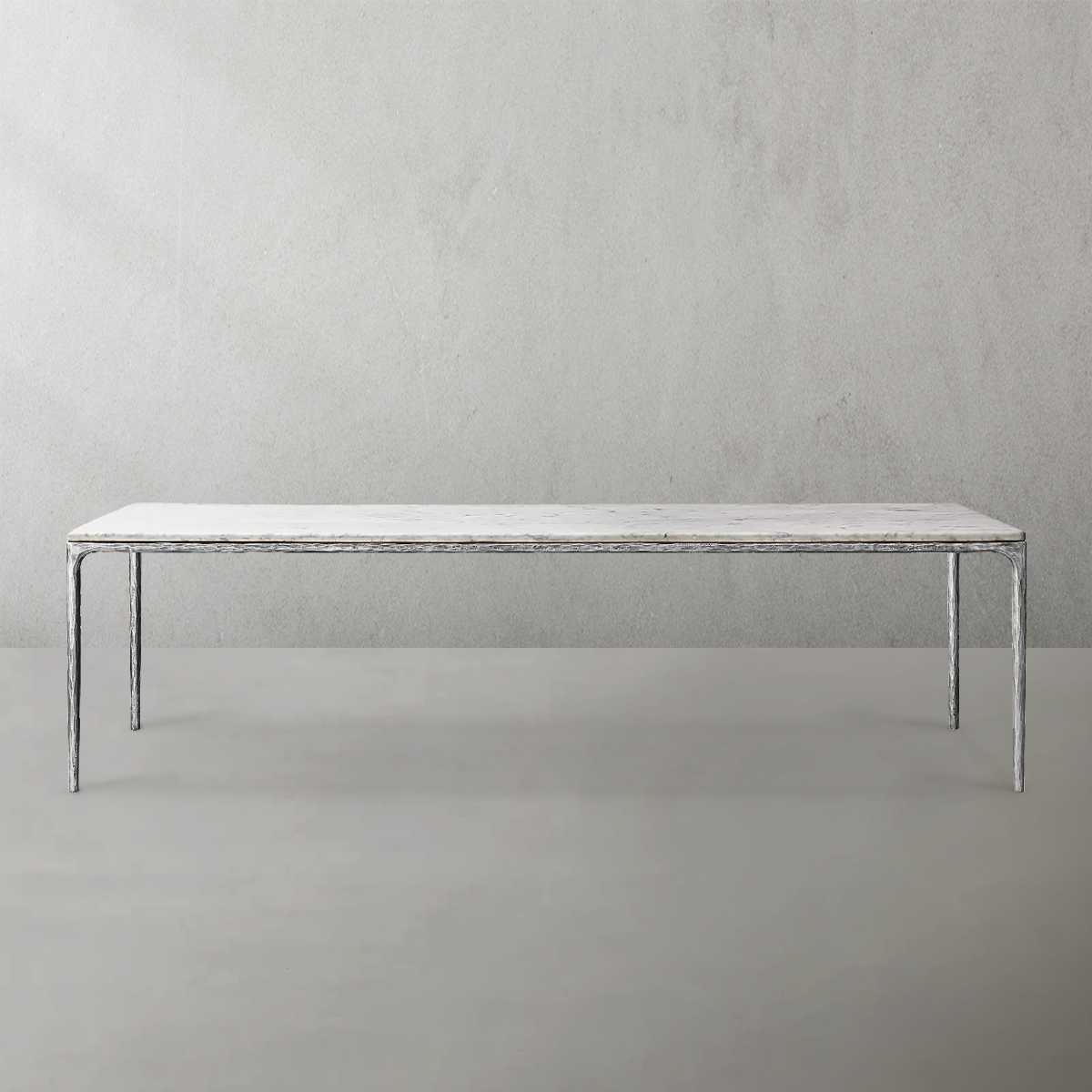 Thaddeus Marble Rectangular Dining Table-Fullstarlighting