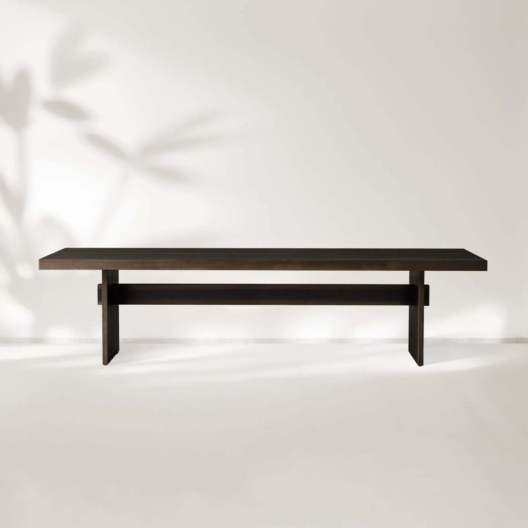 Mihaela Dining Table Handcrafted Romanian Oak With Walnut Veneer-Fullstarlighting