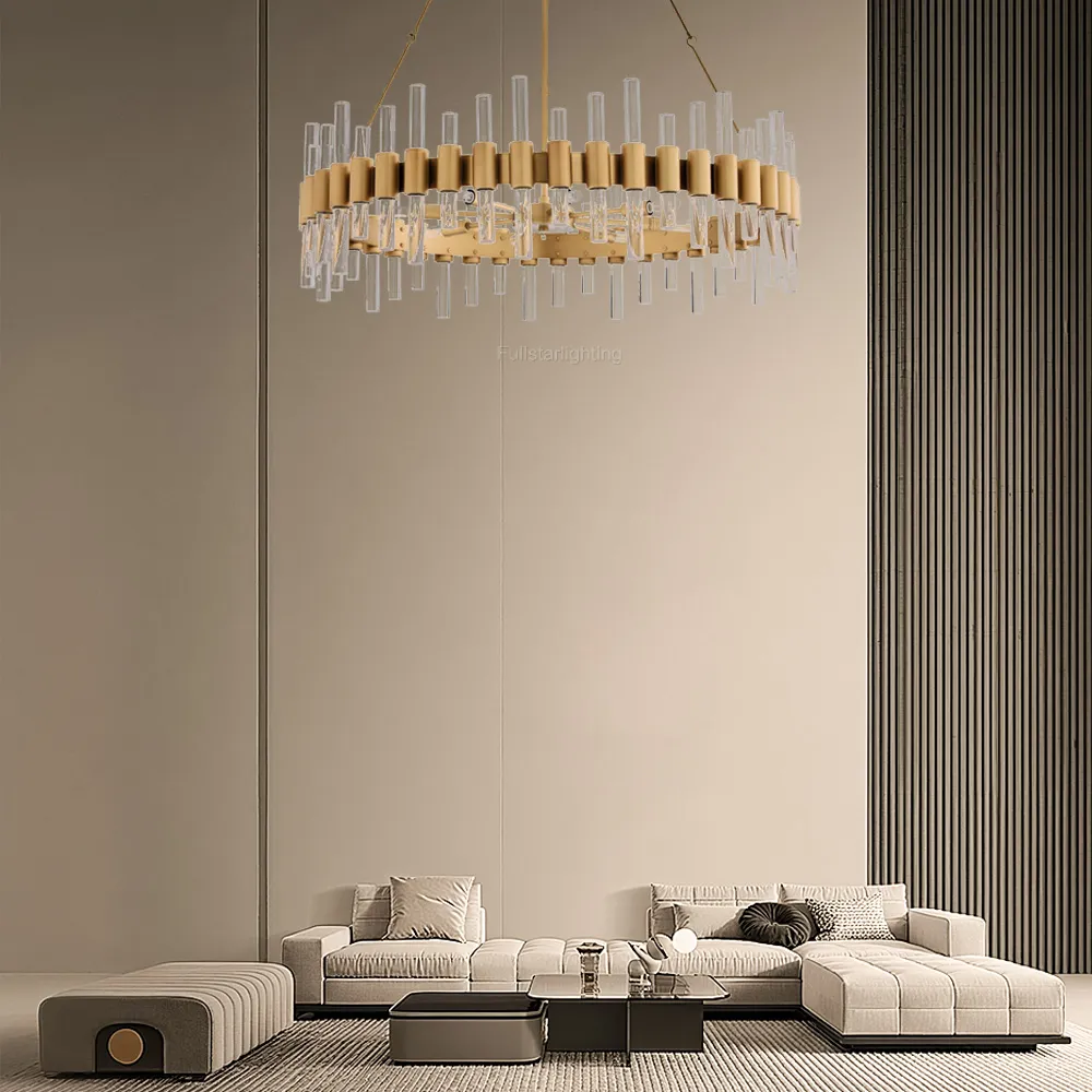 Haslklell Chandelier-Fullstarlighting