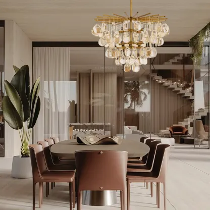 Jacqlinle Chandelier 32"