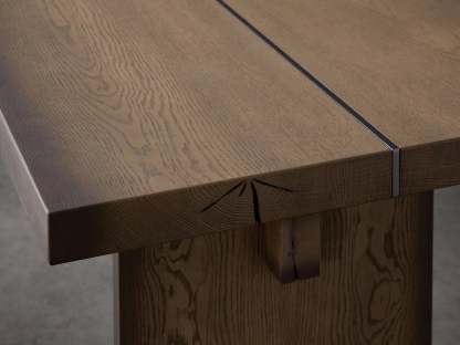 Mihaela Dining Table in Chestnut-Fullstarlighting