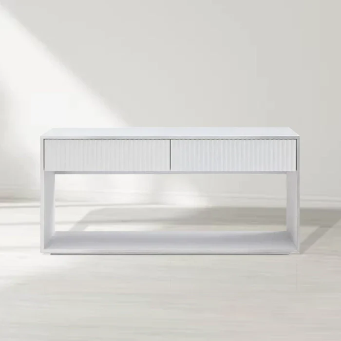 Costine Console Table - White