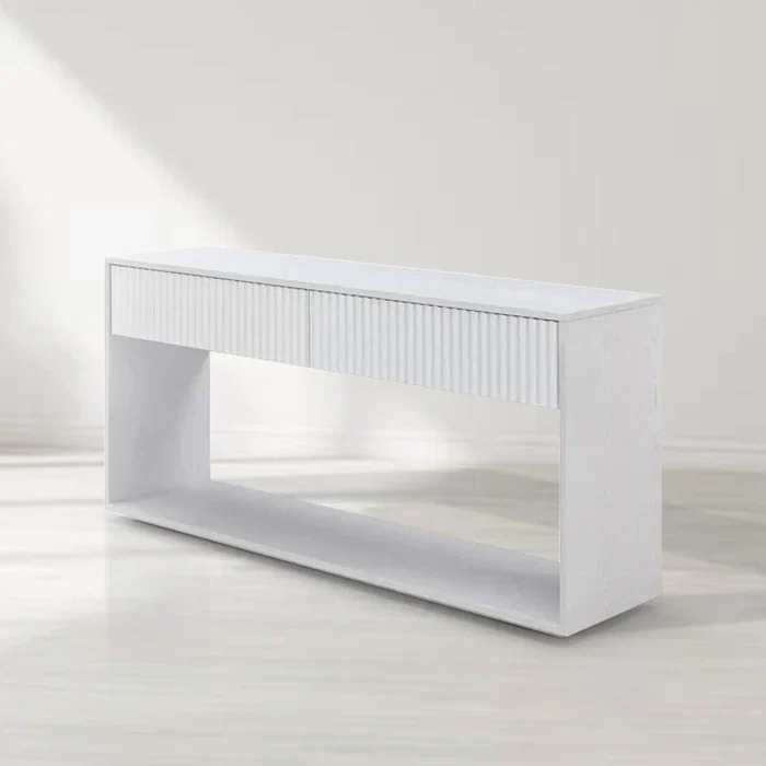 Costine Console Table - White