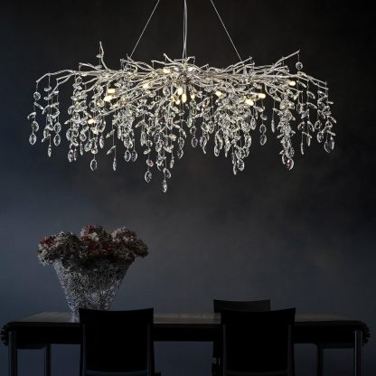 Raindrop Tree Branch Chandelier 23" 47"-Fullstarlighting