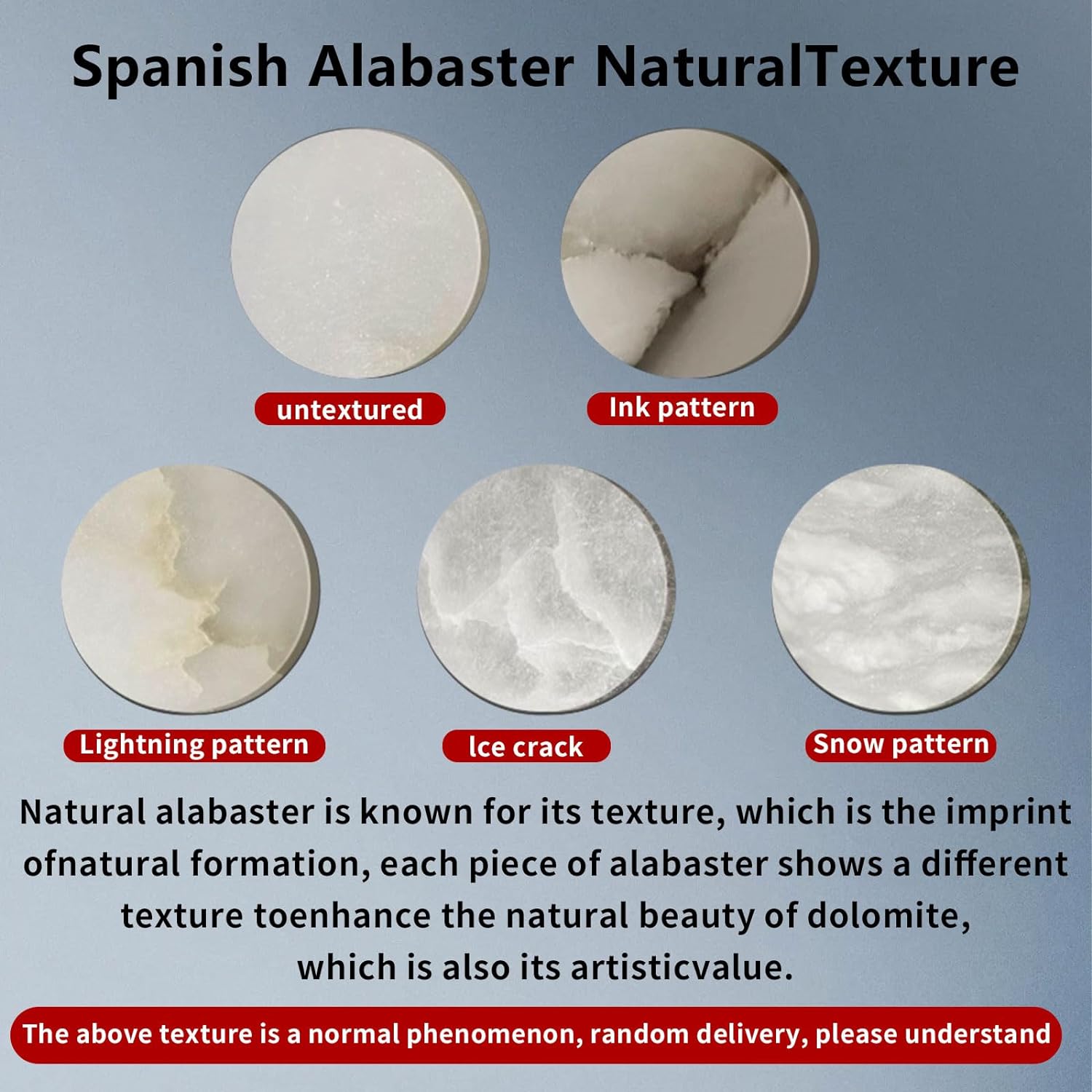 Retangular Alabaster Wall Sconce for All Rooms 20''H-Fullstarlighting