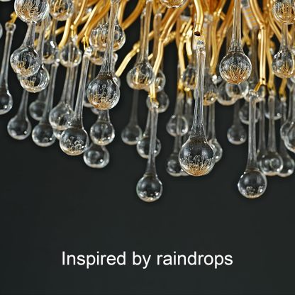 Raindrop Tree Branch Chandelier 23" 47"-Fullstarlighting