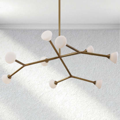 Opaline Sputnik Chandelier