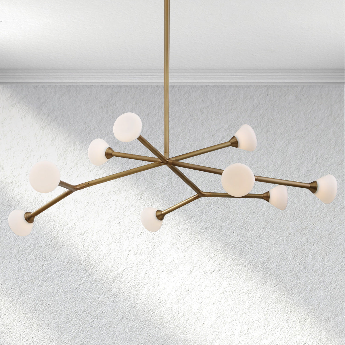 Opaline Sputnik Chandelier