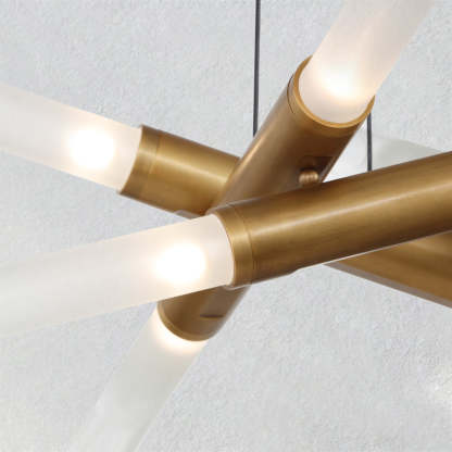 Heritage Intersecting Tube Chandelier