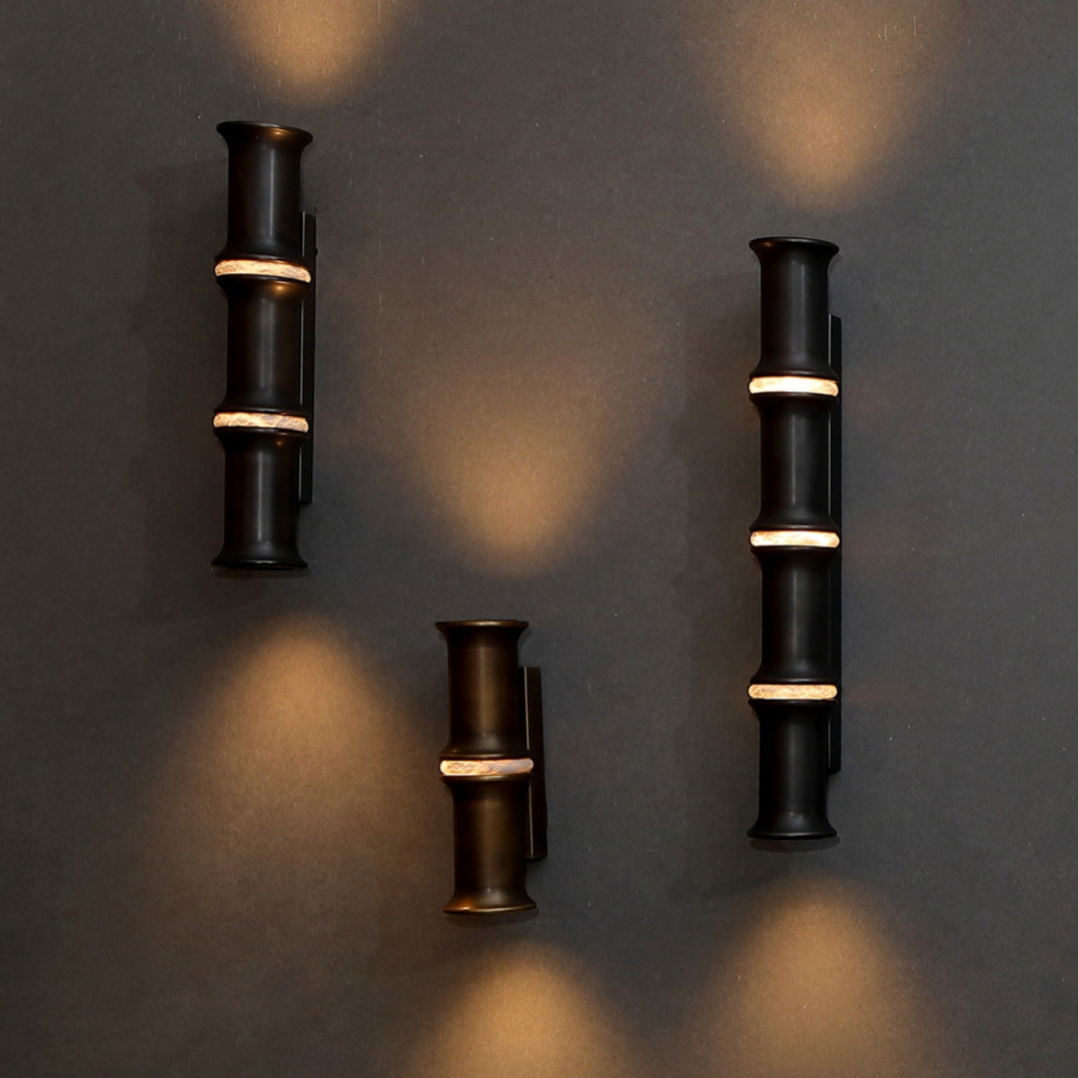 Carey Bamboo Wall Sconce-Fullstarlighting