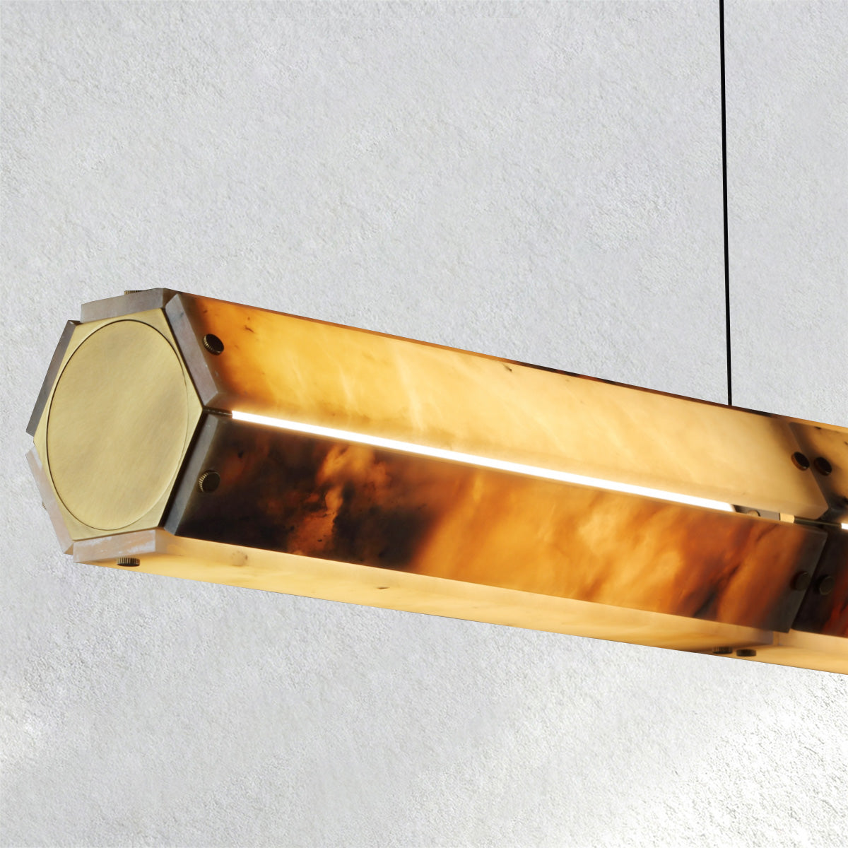 Carey Prism Chandelier-Fullstarlighting