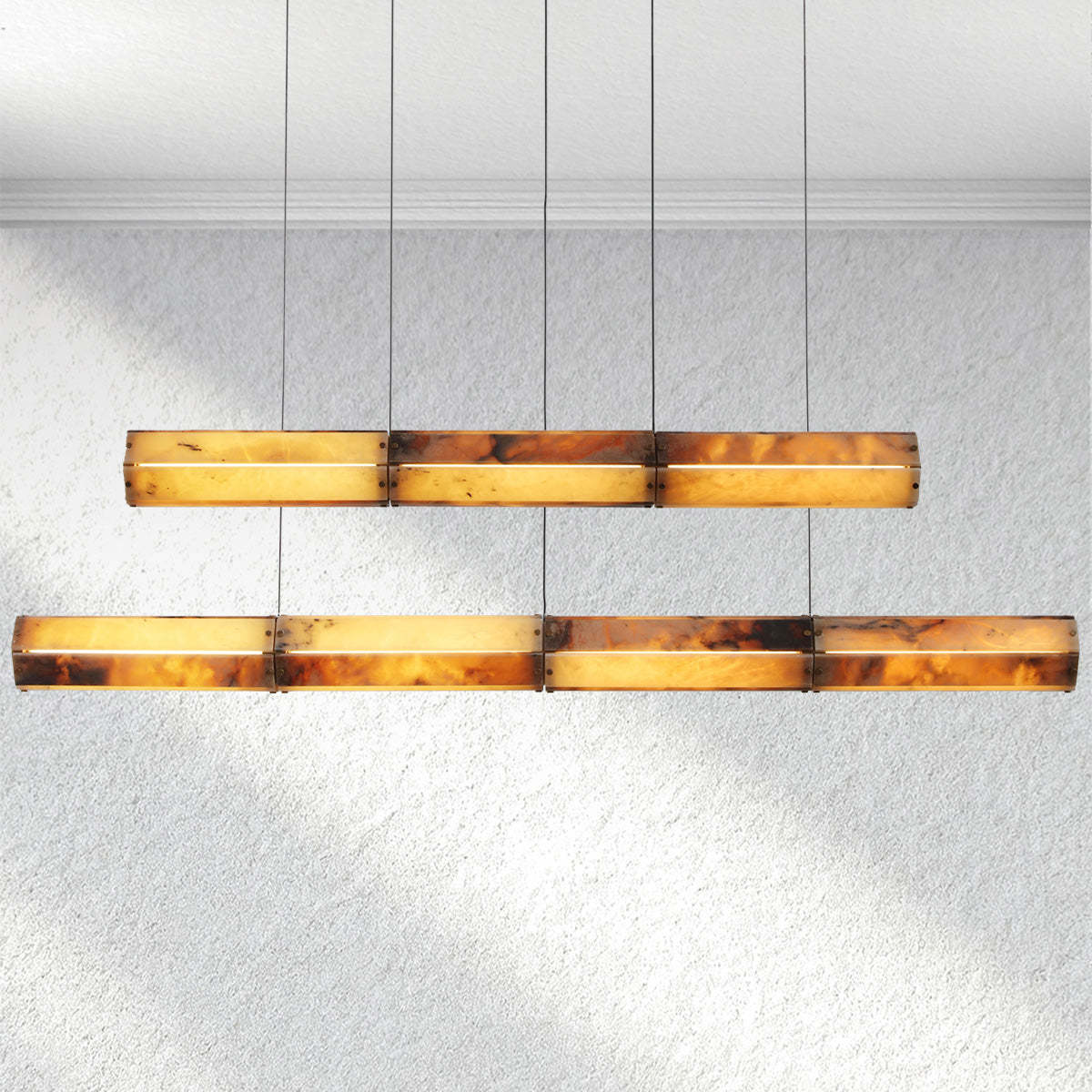 Carey Prism Chandelier-Fullstarlighting